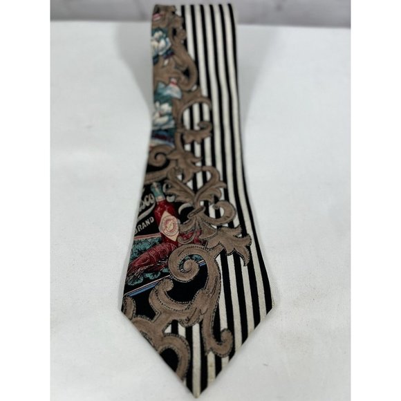 Tabasco Accessories Vintage Tabasco Sauce Neck Tie 0 Silk Usa Made